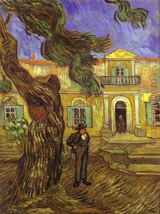 Vincent van Gogh Tree and Man